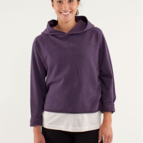 lululemon athletica Tops - Lululemon Purple Please Me Pullover